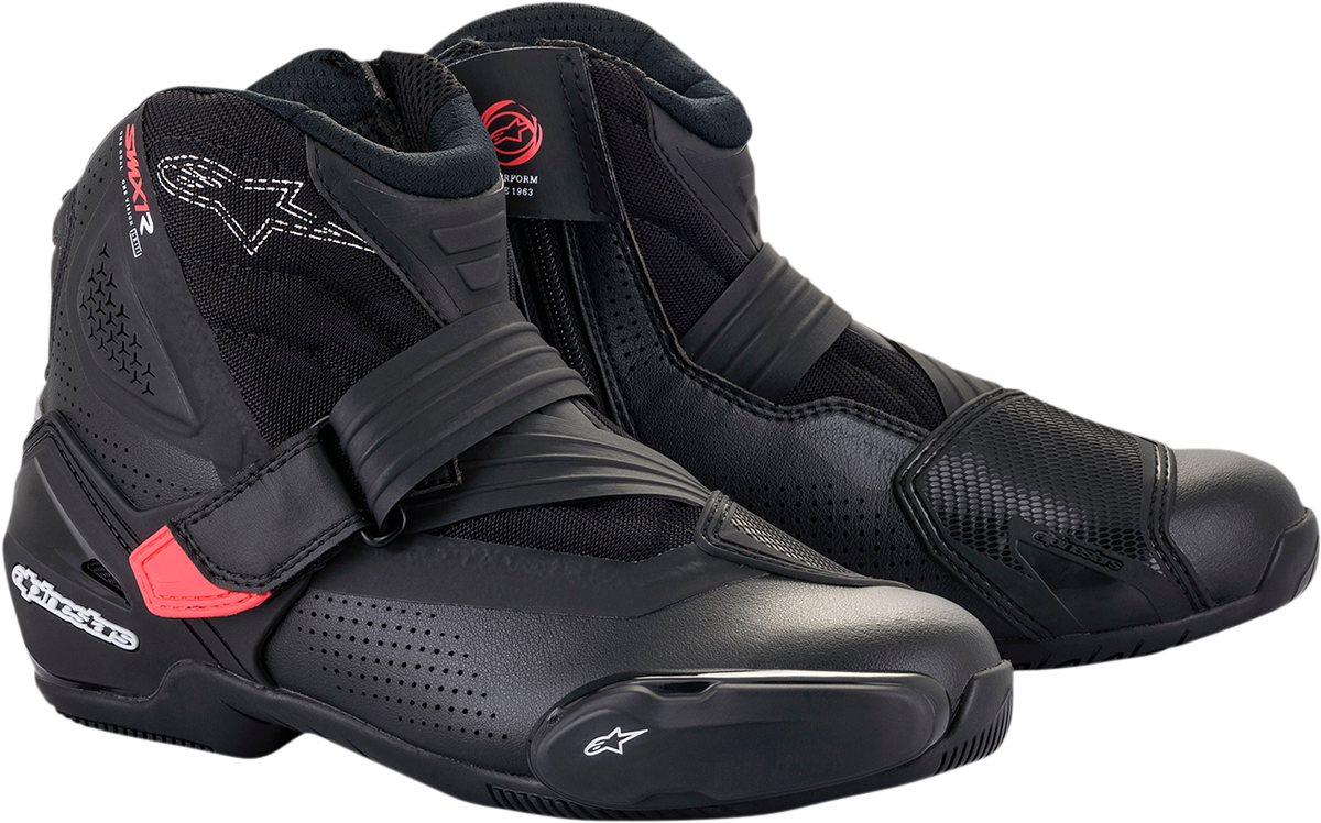 ALPINESTARS Stella SMX-1 R V2 Vented Boots - Black/Pink - US 8 / EU 39 2224121-1839-39