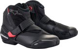 ALPINESTARS Stella SMX-1 R V2 Vented Boots - Black/Pink - US 8 / EU 39 2224121-1839-39