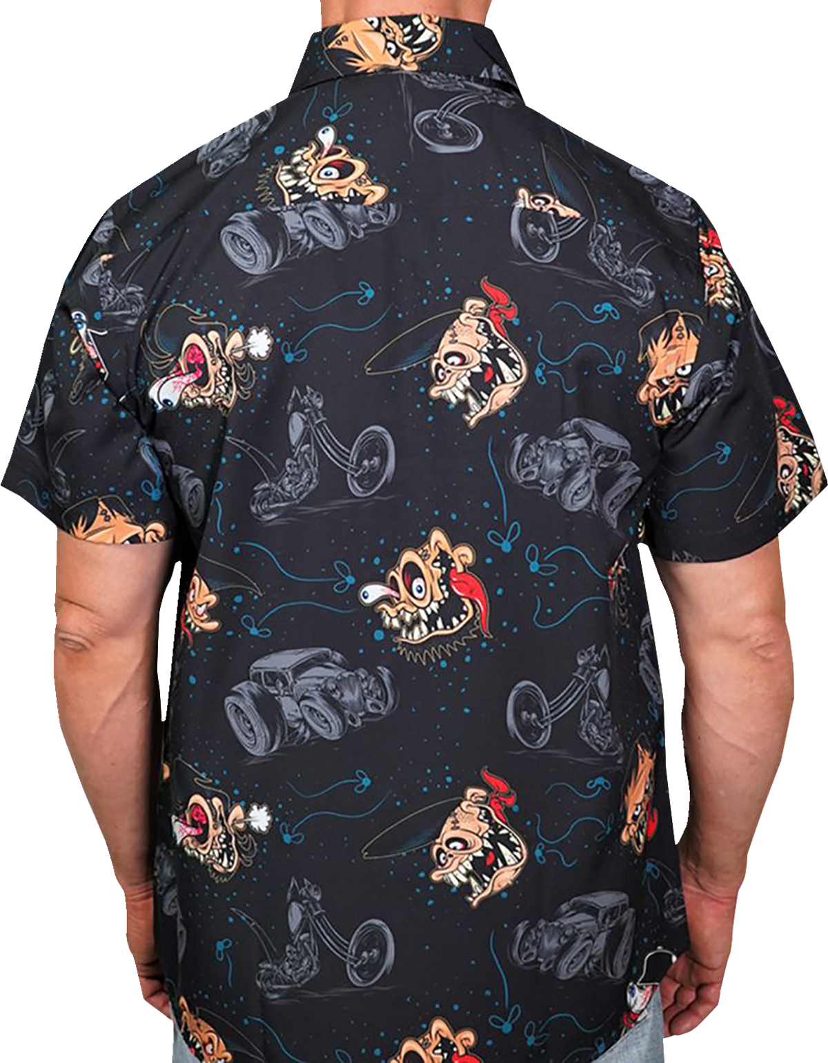 LETHAL THREAT Monster Built Shirt - Black - Medium MG60130M