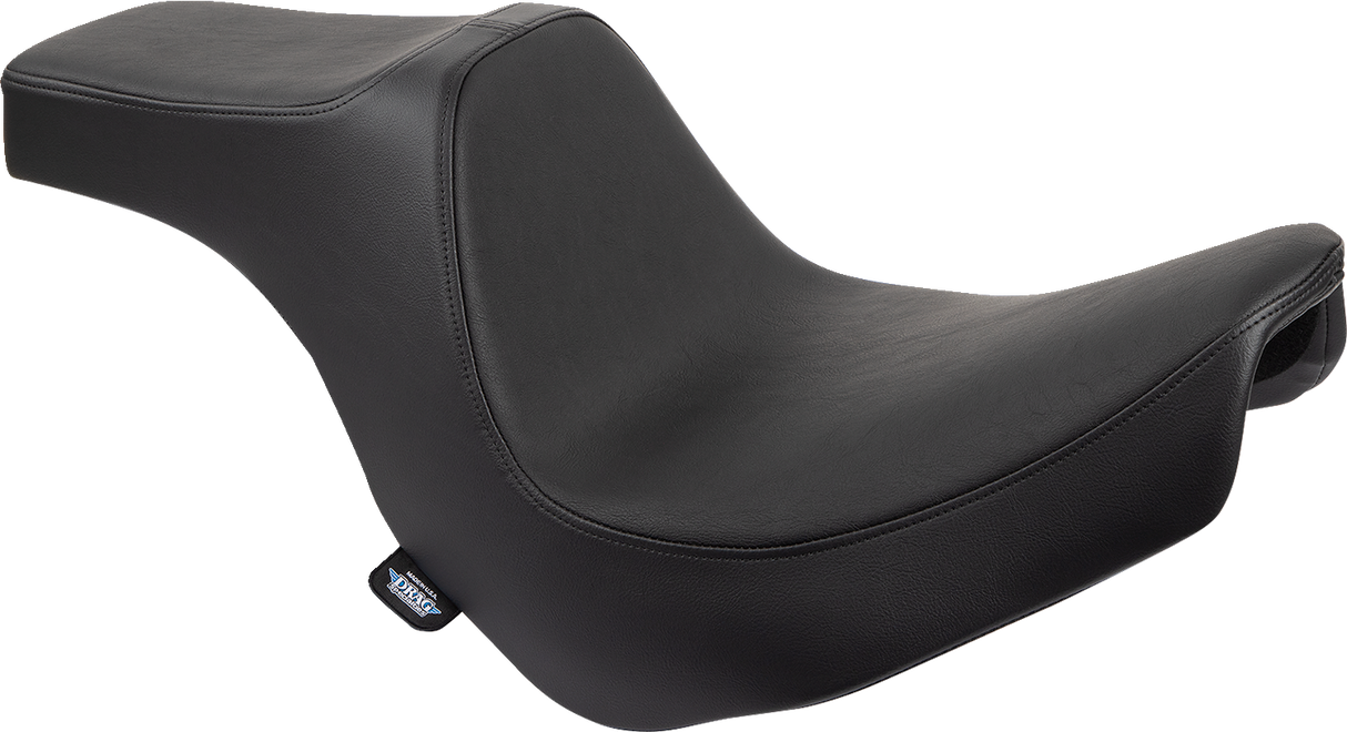 DRAG SPECIALTIES Predator III Seat - Smooth - Black - FL/FX '18-'22 0802-1490