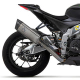 71002PT  Arrow Aprilia RSV 4 1100 Factory 19-20 St.Steel Link Pipe+Titanium Pista Silencer With Carbon End Cap And Db Killer