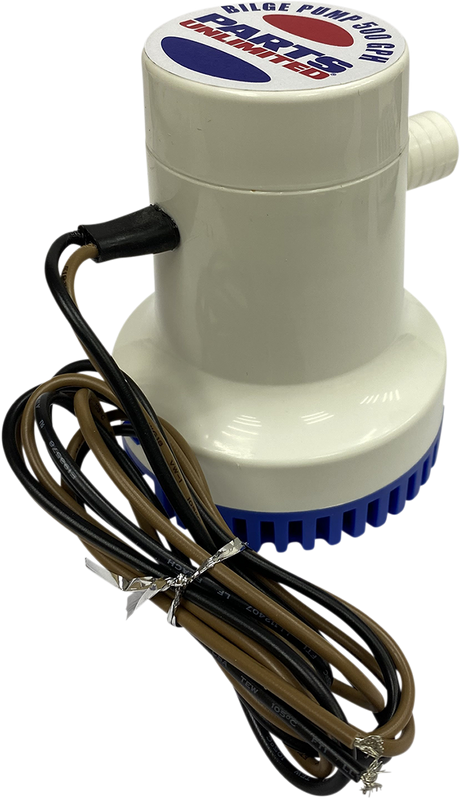 Parts Unlimited Bilge Pump - 500 Gph - Manual W04-7000