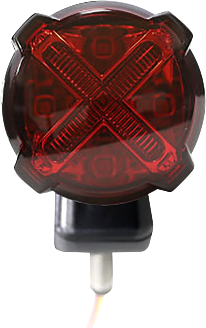 KOSO NORTH AMERICA Taillight - Universal - Red Lens HB036000