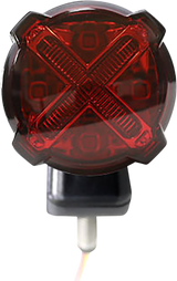 KOSO NORTH AMERICA Taillight - Universal - Red Lens HB036000