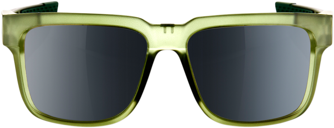 100% Type-S Sunglasses - Olive - Black Mirror 61032-296-61