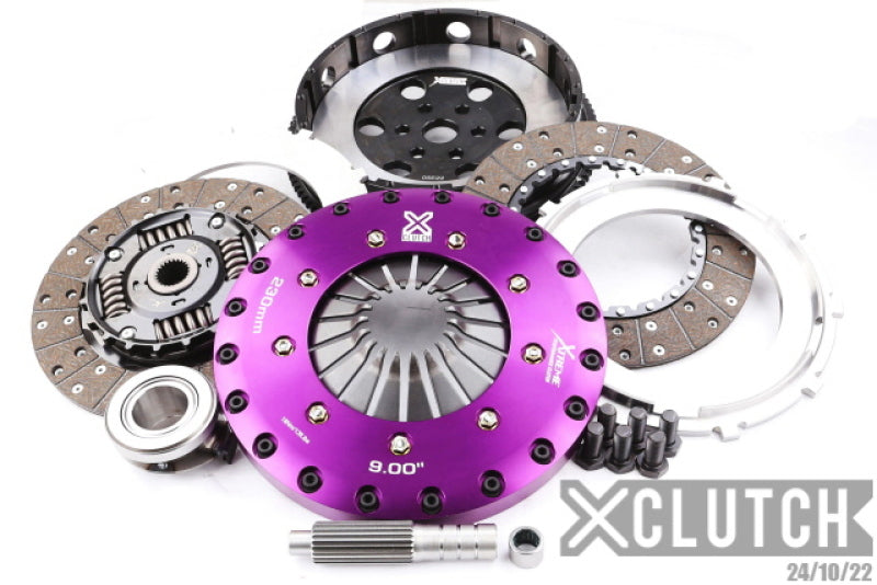 XClutch 06-07 Mazda Mazdaspeed 3 2.3L Turbo 10.5in Twin Sprung Organic Clutch Kit