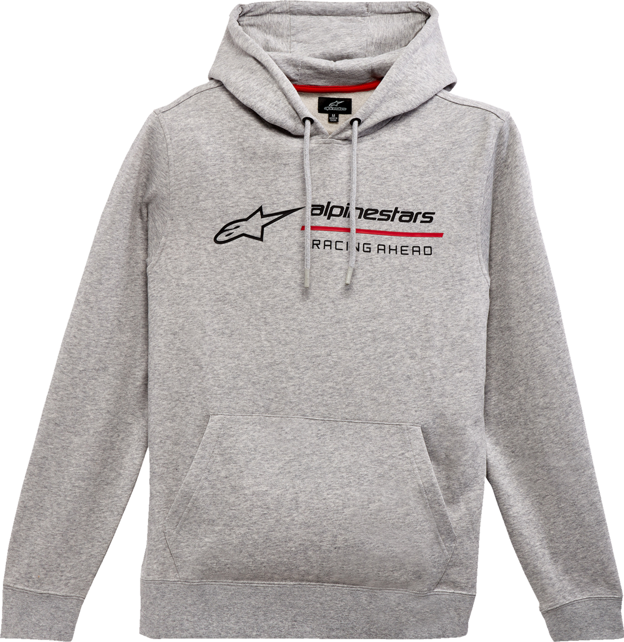 ALPINESTARS Linear Race Hoodie - Heather Gray - Medium 1232-510001026M