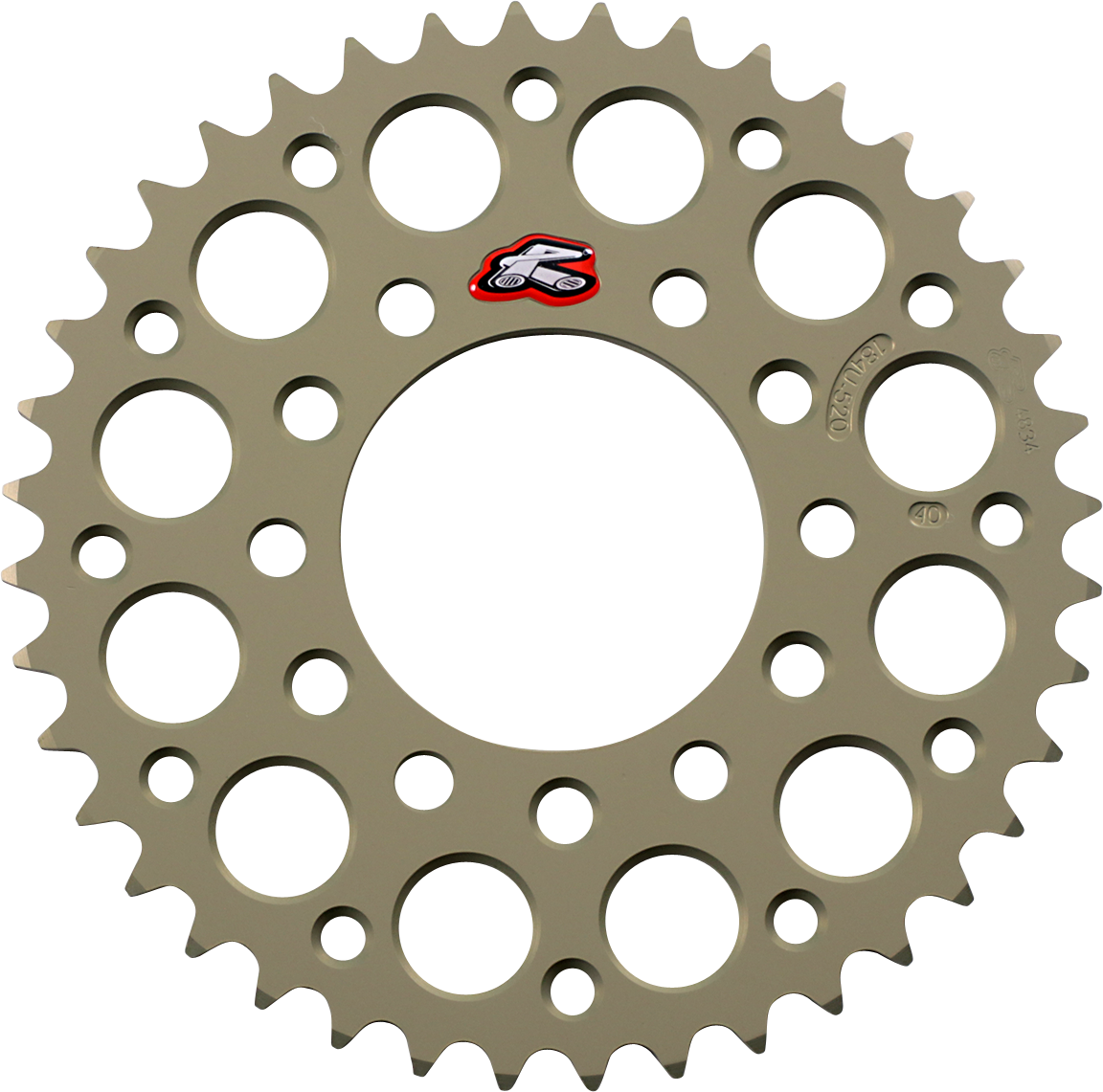 RENTHAL Sprocket - Rear - 40 Tooth 184U-520-40P-HA