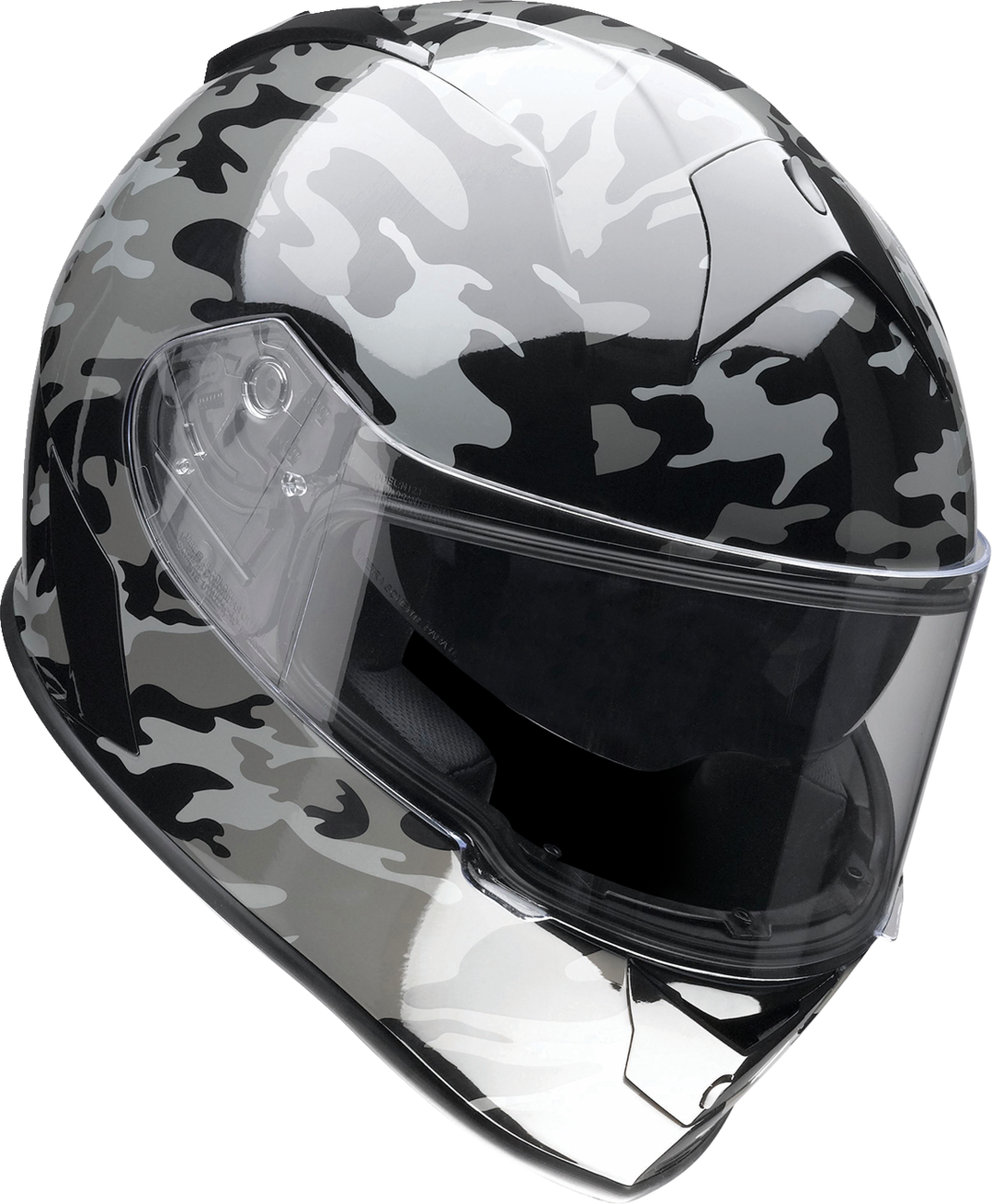 Z1R Warrant Helmet - Camo - Black/Gray - 2XL 0101-14370