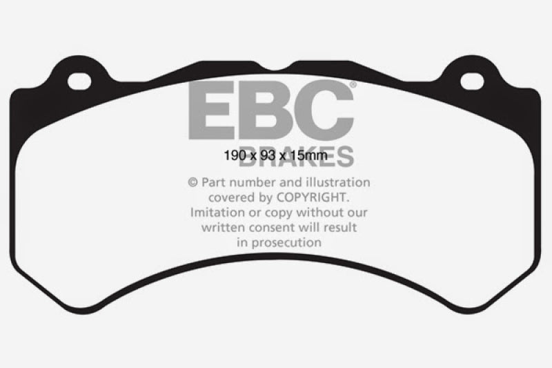 EBC Brakes Bluestuff Street and Track Day Brake Pads DP51853NDX