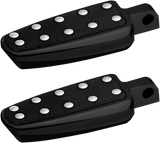 CYCLESMITHS Banana Footpegs - Male - Black 126-BP