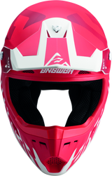 Answer AR1 V2 Bold Helmet Red/White Youth - Small 447748