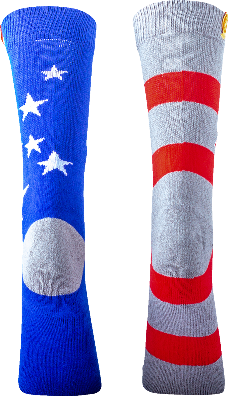 FMF Stars and Stripes Socks - Navy - One Size SP22194906 3431-0731