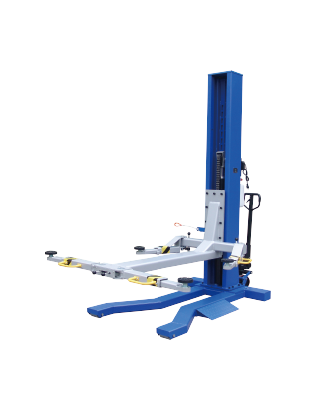 IDEAL Low Pro Mobile 1 Column Lift 6000 Lbs. Capacity MSC-6KLP