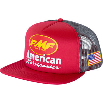 FMF Pony Power Trucker Hat - Red HO25196902RED