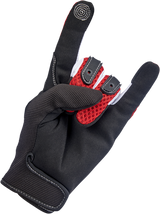 BILTWELL Anza Gloves - Red - XL 1507-0801-005