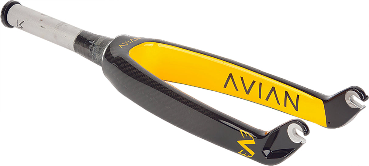 AVIAN 20" Youth 10mm Fork Gloss Carbon/Yellow 302031