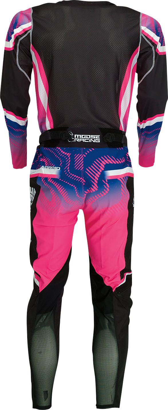 MOOSE RACING Agroid Jersey - Pink/Purple/Black - XL 2910-7399