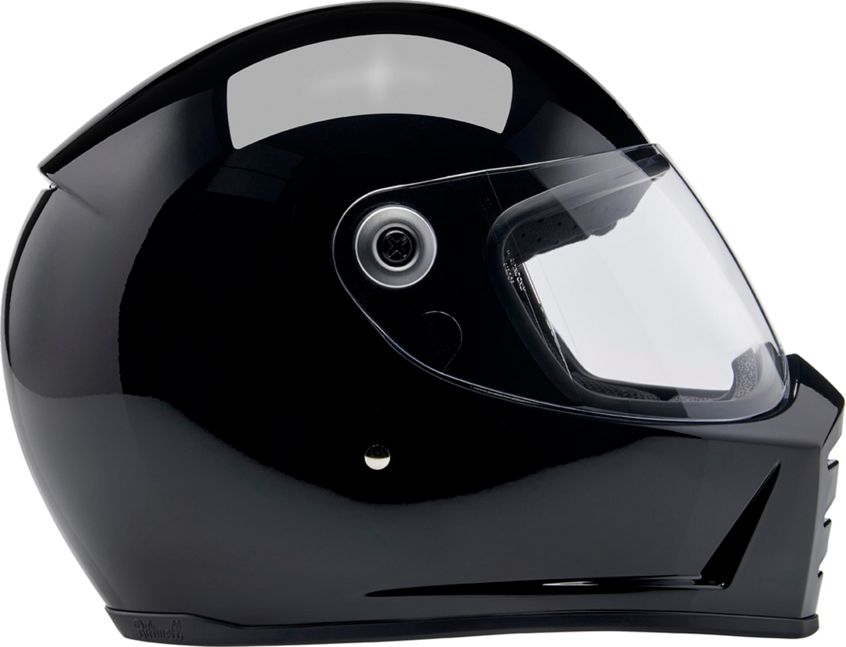 BILTWELL Lane Splitter Helmet - Gloss Black - 2XL 1004-101-506