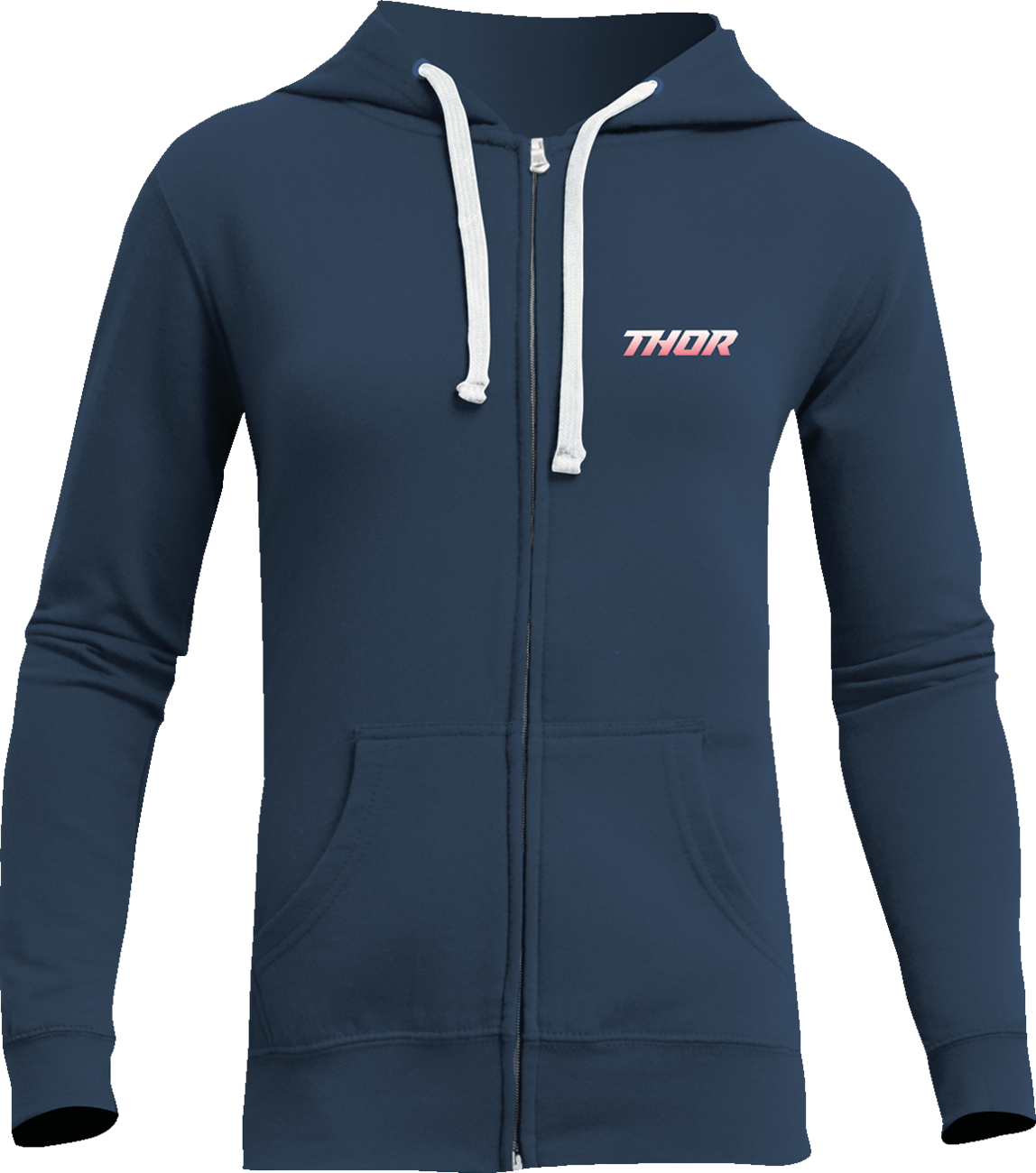 THOR Women's Halo Zip-Up Hooded Sweatshirt - Navy - Small 3051-1187