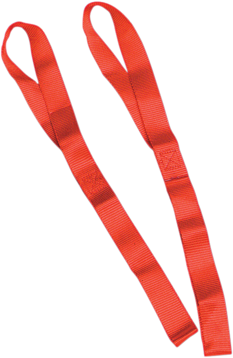 Parts Unlimited Tie-Down Extensions - 1-1/2" X 1-1/2' - Red 3920-0084