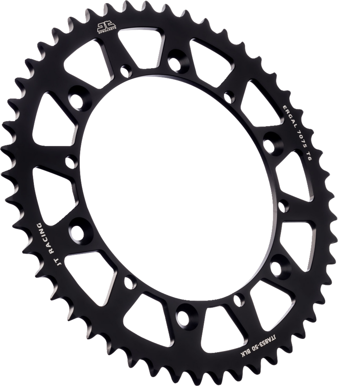 JT SPROCKETS Rear Sprocket - Black - 50 Tooth - Yamaha JTA853.50BLK