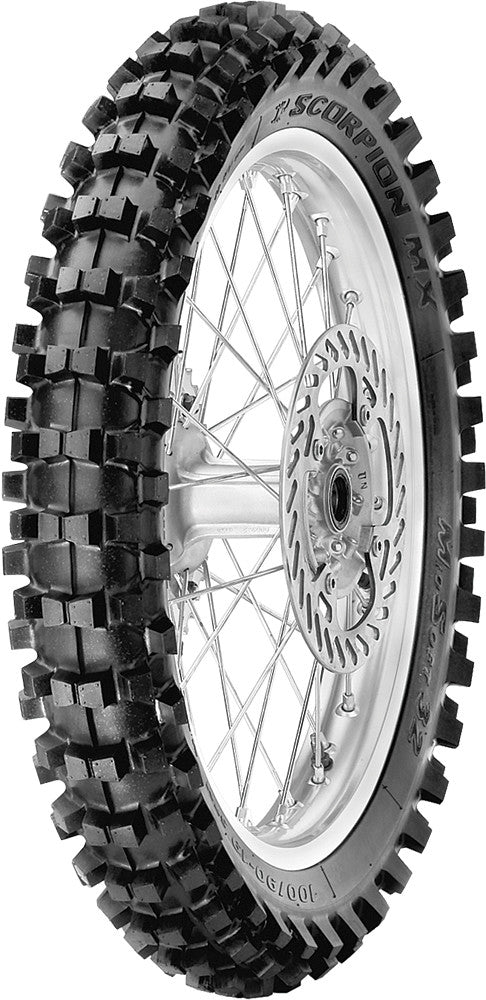 PIRELLITire Mx32 Mid Soft Rear 80/100-12 50m Bias Tt3842300