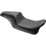 SLYFOX Seat - Black Logo - Smooth Vinyl - Carbon Fiber - FL '97-'07  0801-1612