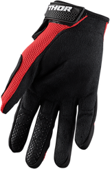 THOR Sector Gloves - Red/Black - XL 3330-5875