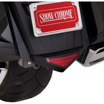 SHOW CHROME Lower Trim Light - Rear Fender - Black - GL1800 52-972BK