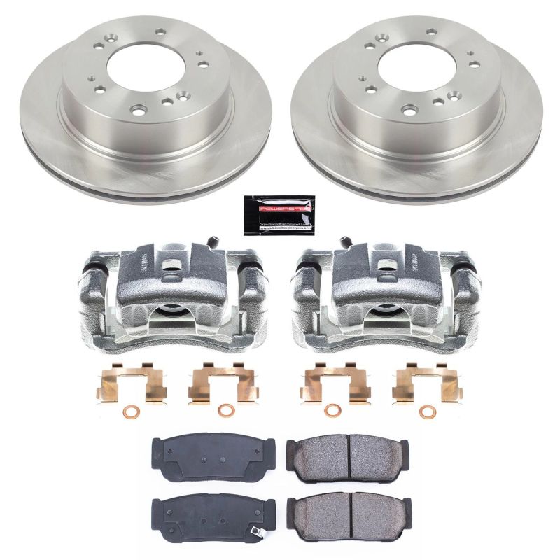 Power Stop 07-09 Kia Sorento Rear Autospecialty Brake Kit w/Calipers