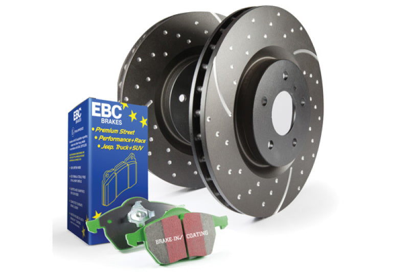 EBC S10 Kits Greenstuff Pads and GD Rotors S10KR1053