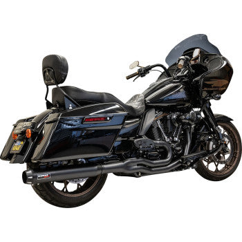 BASSANI XHAUST 2-into-1 High Performance Exhaust System - 49-State - Black  1F58RBE 1800-2642