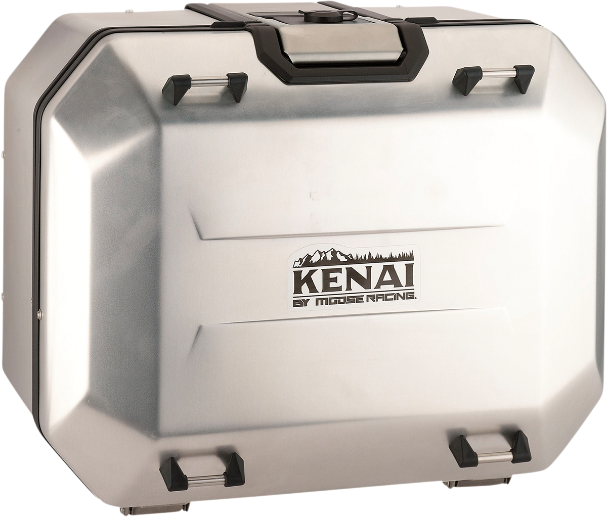 MOOSE RACING Kenai Top Case - 37 Liter - Silver D0TR37100KM