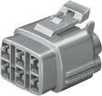 NAMZ MT Series Connector - 6 Position Female - Each NS-6180-6771