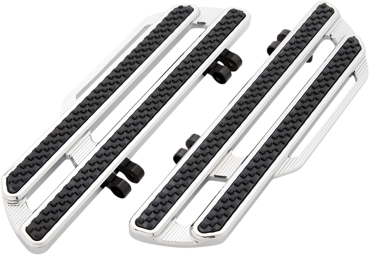 ARLEN NESS Method Driver Floorboards - Extended - Chrome 410-017