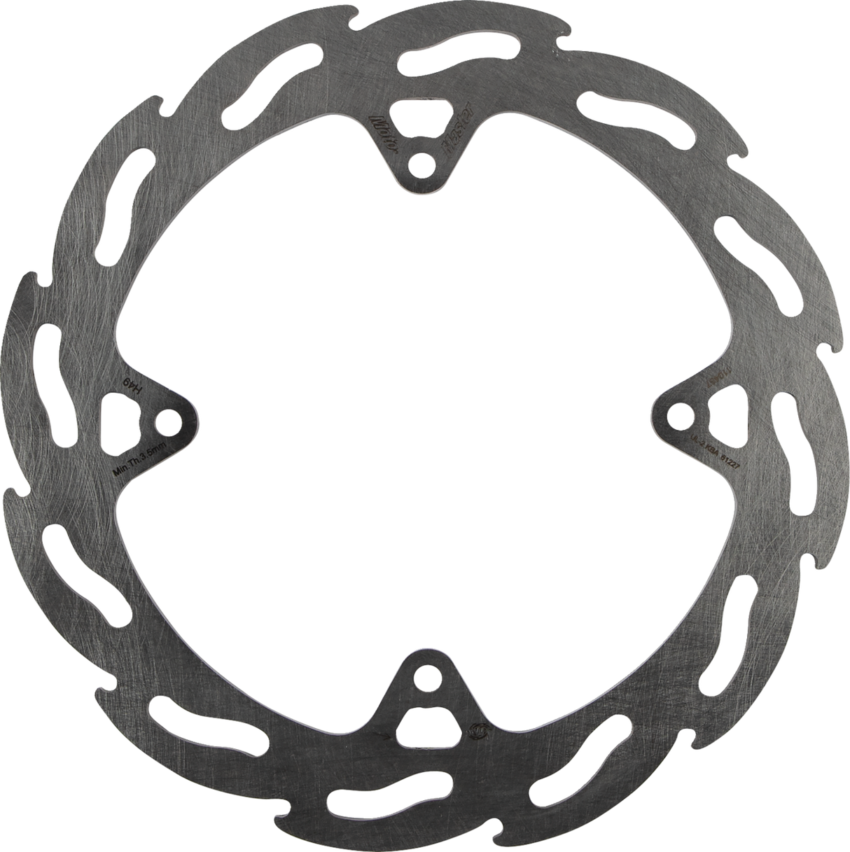 MOTO-MASTER Brake Rotor - Rear - Flame 110437-PU