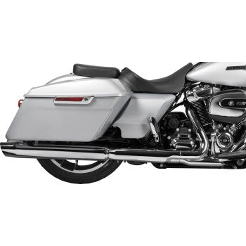DRAG SPECIALTIES Rear Solo Seat - Wide - Smooth - FLH/FLT '97-'23 0801-1956