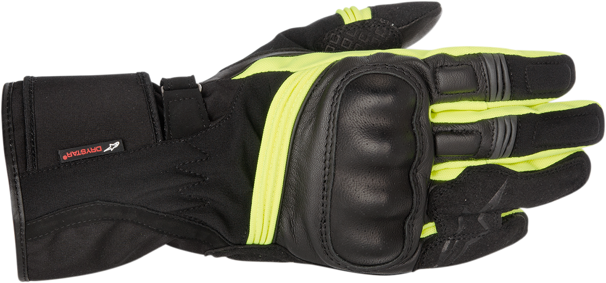 ALPINESTARS Valparaiso Drystar® Gloves - Black/Yellow - 3XL 3526014-155-3X