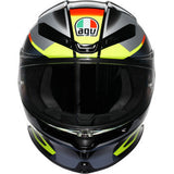 AGV K6 S Helmet - Erazer - Black/Red/Yellow Fluo - Medium 2118395002-026-M