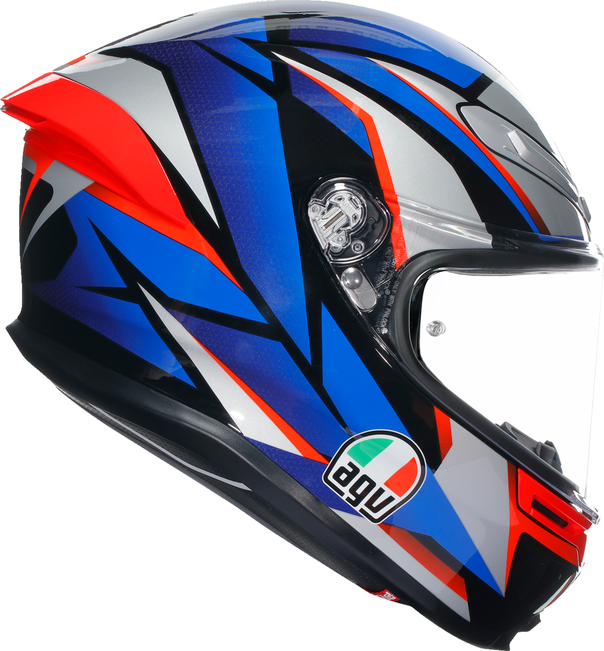 AGV K6 S Helmet - Slashcut - Black/Blue/Red - Small 2118395002015S