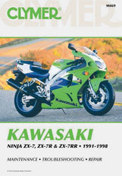 CLYMER Repair Manual Kaw Zx7/7r CM469