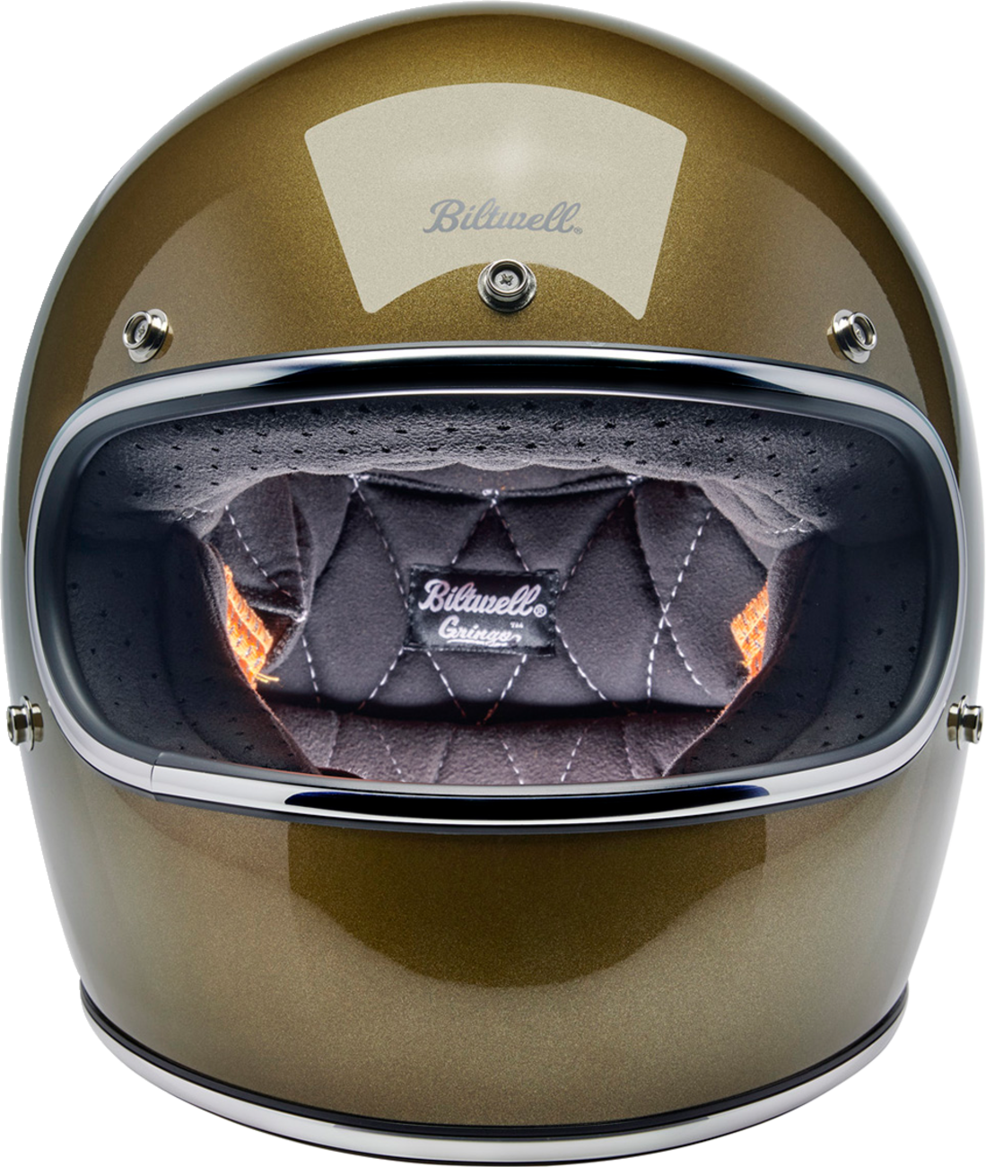 BILTWELL Gringo Helmet - Ugly Gold - Small 1002-363-502