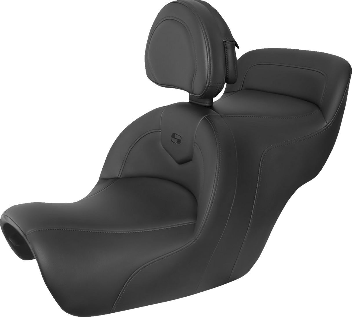 SADDLEMEN Roadsofa Seat - Includes Backrest - Black H88-07-187BR