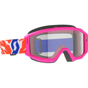 SCOTT Youth Primal Goggle - Pink - Clear Lens 403026-0026043