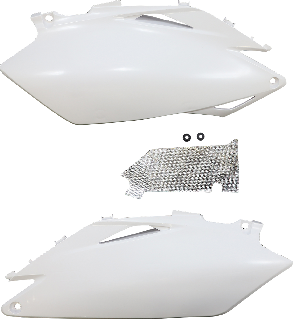 CYCRA Powerflow Rear Fender - White - KX 1CYC-1715-42