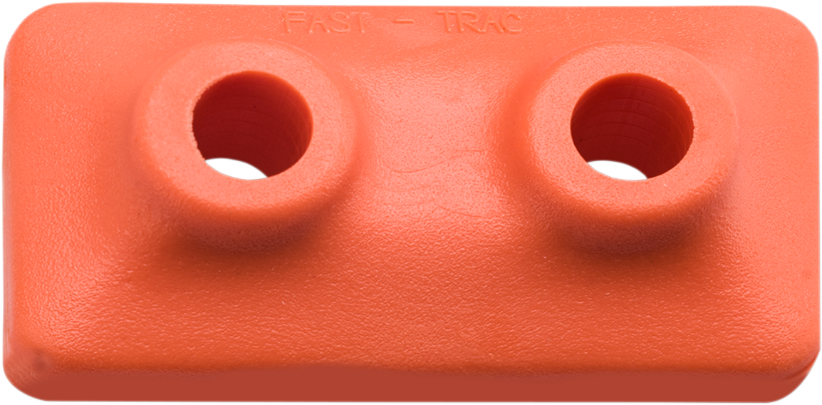 FAST-TRAC Extra Large Backer Plates - Orange - Twin - 48 Pack 513-48