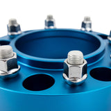 Borne Off-Road Wheel Spacers - 6x139.7 - 93.1 - 25mm - M12 - Blue