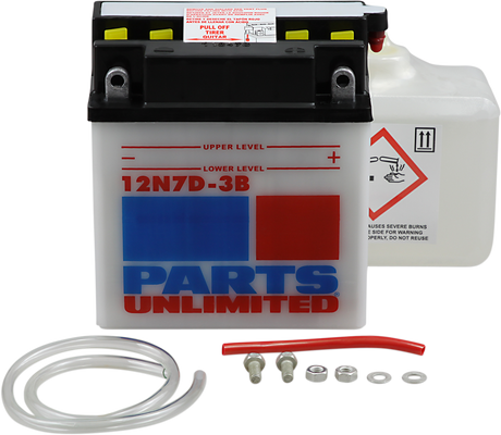 Parts Unlimited Battery - 12n7d-3b 12n7d-3b-Fp