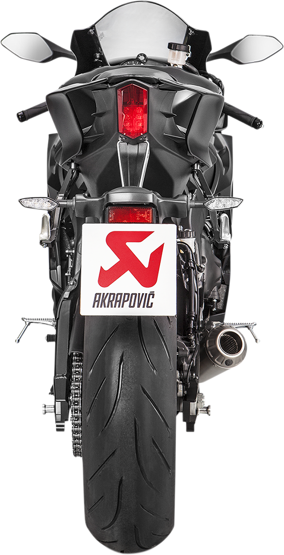 AKRAPOVIC Slip-On Line Muffler - Titanium YZF-R6 2017-2020 S-Y6SO10-AHBT 1811-2697